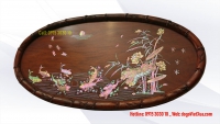TRANH GỖ CẨM LAI KHẢM ỐC CẨN XÀ CỪ [[ ĐẸP ĐỘC ĐỈNH ]]